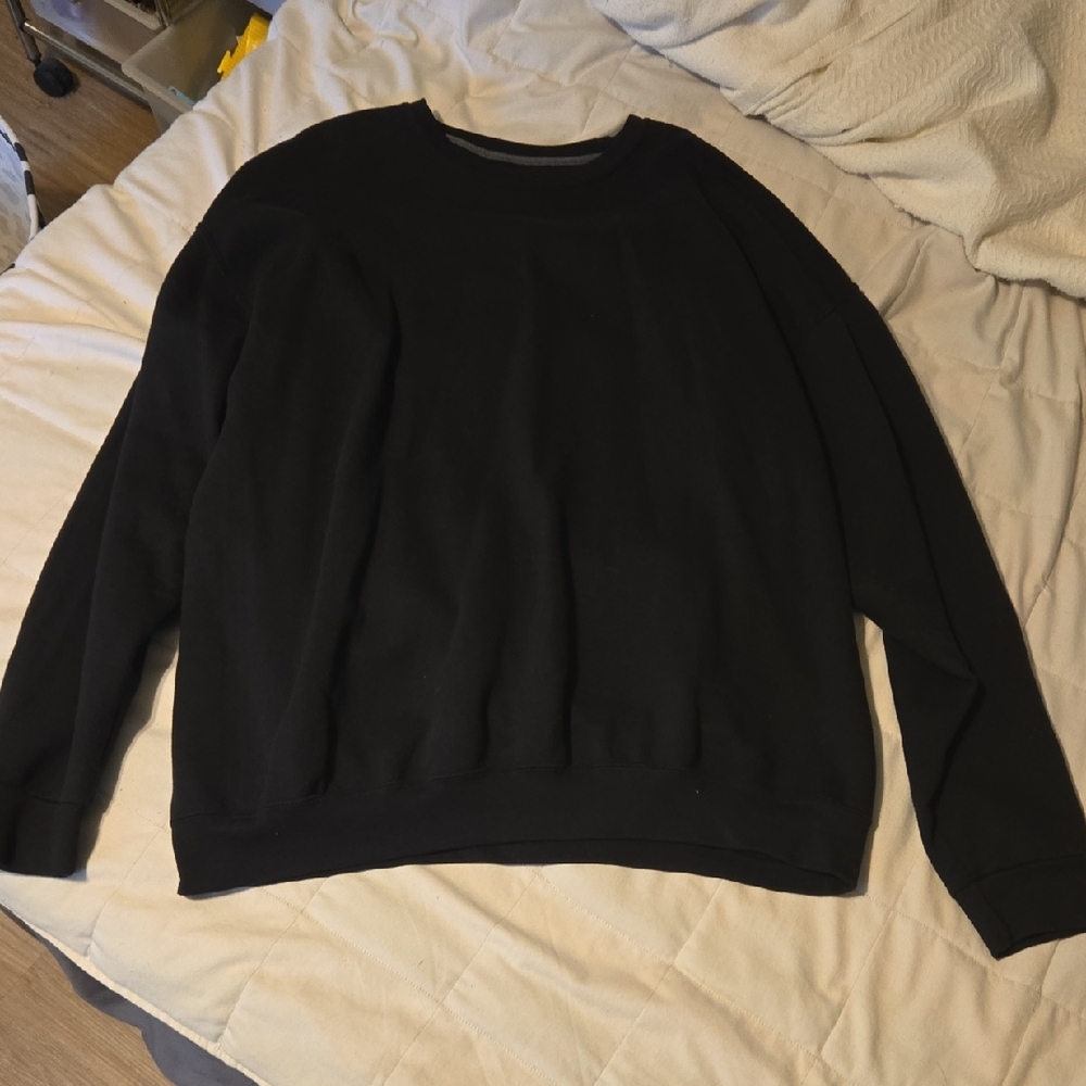 2XL Athletic Works Black Sweatshirt